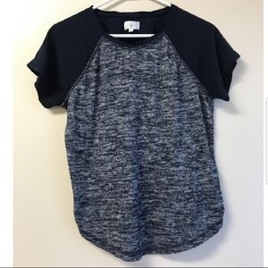 Lou & Grey Blue and Gray Shirt